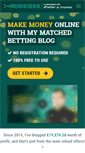 Mobile Screenshot of matchedbettingblog.com